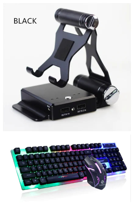 Mobile Power Bank with Multi-Function Stand