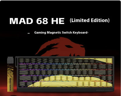 MAD6068/MAD68 Pro E-sports Magnetic Axis Mechanical Keyboard