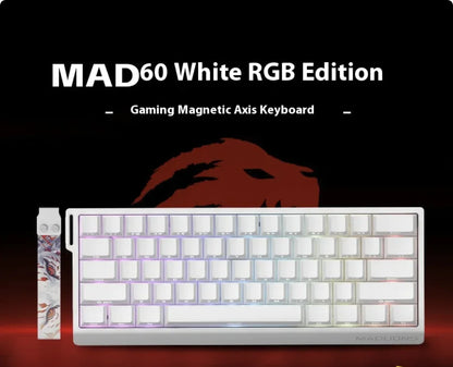 MAD6068/MAD68 Pro E-sports Magnetic Axis Mechanical Keyboard