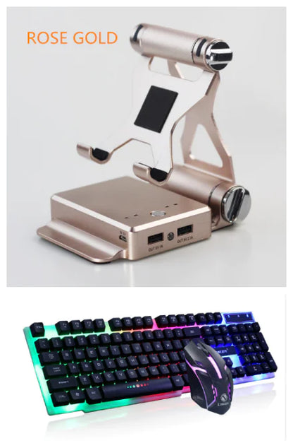 Mobile Power Bank with Multi-Function Stand