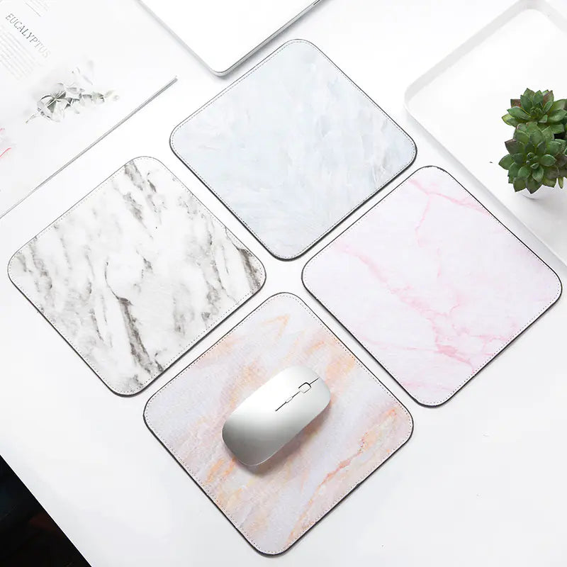 Customized Thick Marble Pattern Gaming Mouse Pad