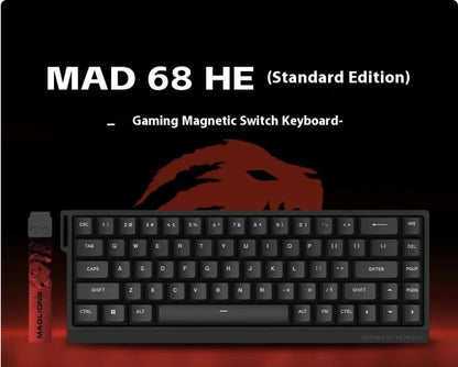 MAD6068/MAD68 Pro E-sports Magnetic Axis Mechanical Keyboard