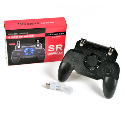 Game Controller for Mobile Gaming with Cooling Feature