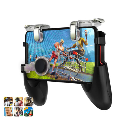 Game Controller for Mobile Gaming with Cooling Feature
