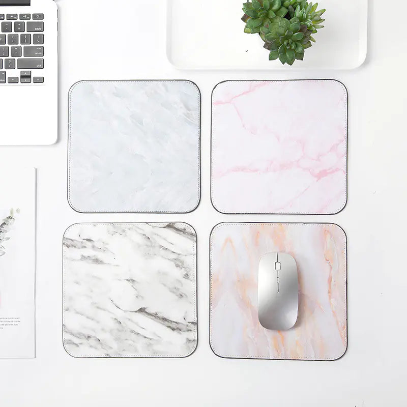 Customized Thick Marble Pattern Gaming Mouse Pad