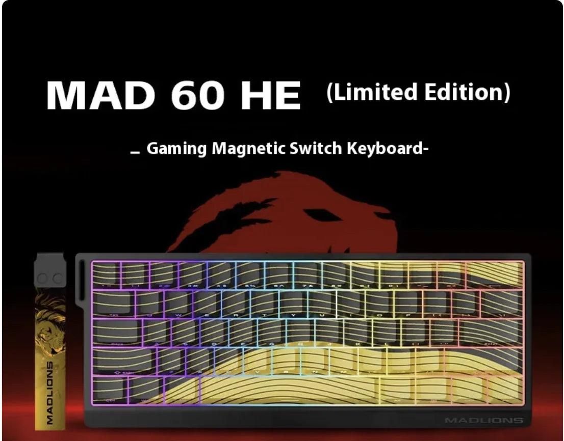 MAD6068/MAD68 Pro E-sports Magnetic Axis Mechanical Keyboard