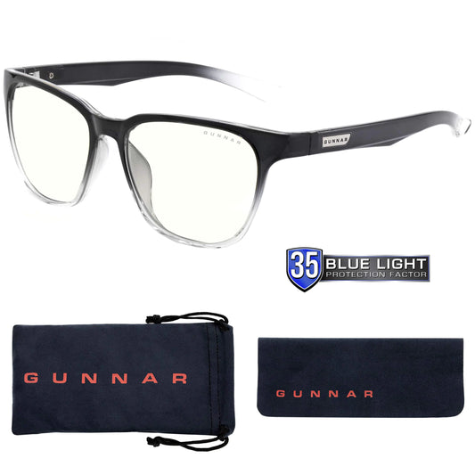 GUNNAR - Premium Gaming and Computer Glasses - Blue Light Blocking UV Protection - Berkeley