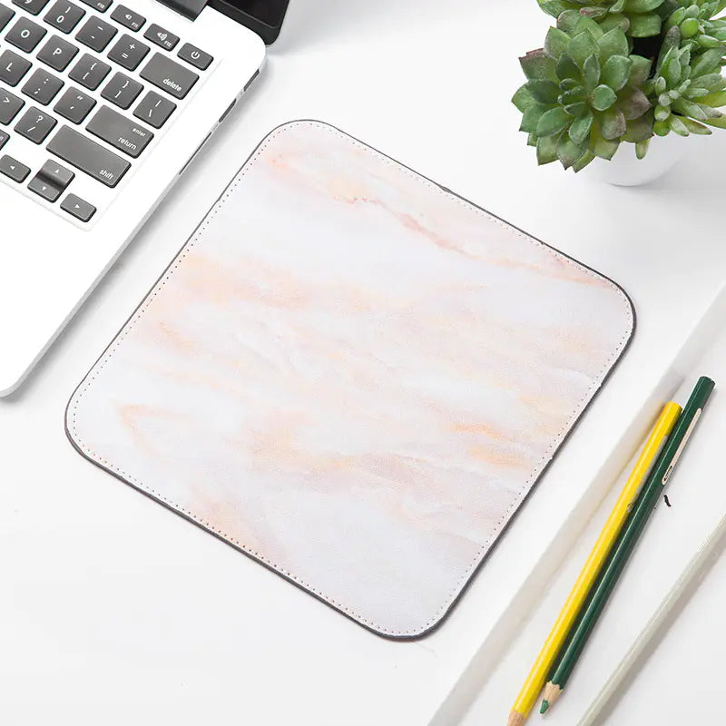 Customized Thick Marble Pattern Gaming Mouse Pad