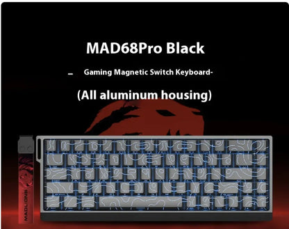 MAD6068/MAD68 Pro E-sports Magnetic Axis Mechanical Keyboard