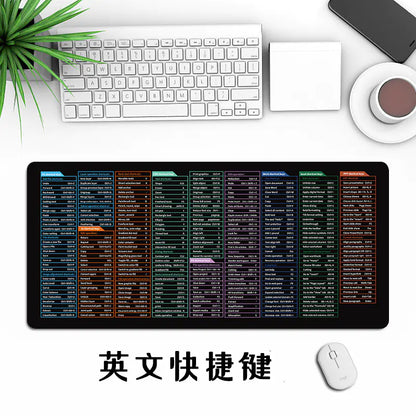 Wholesale English Keyboard Mouse Pad for Gaming