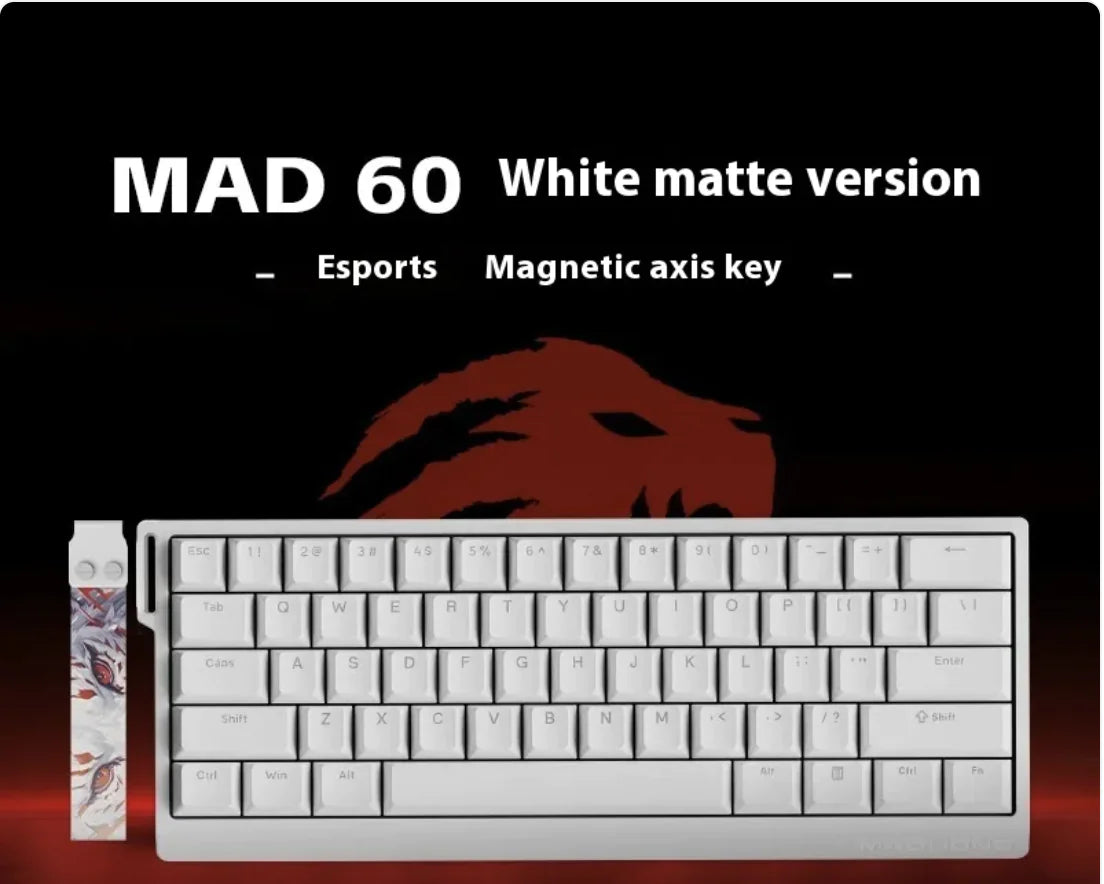 MAD6068/MAD68 Pro E-sports Magnetic Axis Mechanical Keyboard