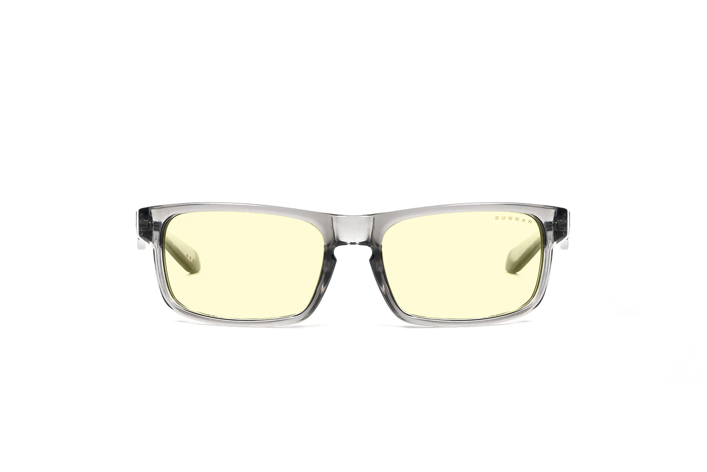 GUNNAR - Premium Gaming and Computer Glasses - Blocks 65% Blue Light - Enigma Smoke Amber Tint