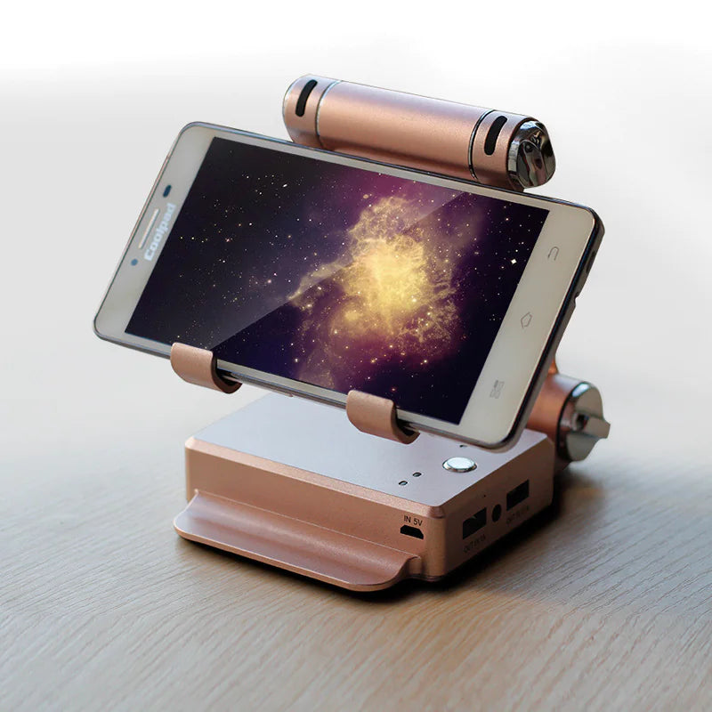 Mobile Power Bank with Multi-Function Stand