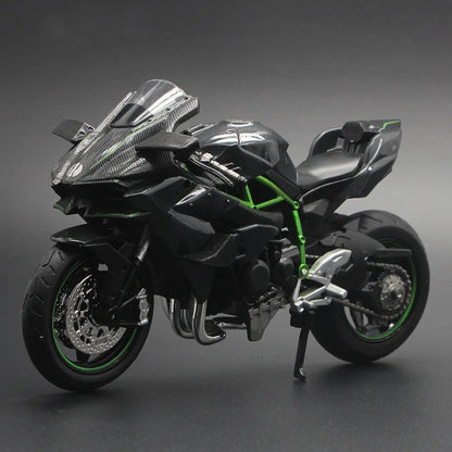 Alloy Motorcycle Toy – with Realistic Simulation