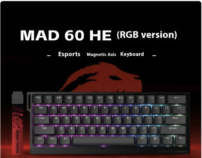 MAD6068/MAD68 Pro E-sports Magnetic Axis Mechanical Keyboard