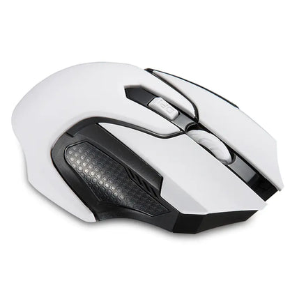 Wireless Gaming Mouse with Colorful LED Lights