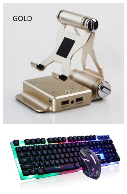 Mobile Power Bank with Multi-Function Stand